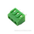 3.5MM pitch screw type PCB terminal block 2P3P can be spliced